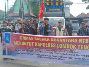Ormas Sasaka Demo Polres Loteng, Polisi Pastikan Kasus Ijazah S1 Palsu Sudah Cukup Bukti