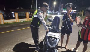 Ciptakan Kondusifitas, Polsek Seteluk Gelar KRYD Malam Hari, Antisipasi Gangguan Keamanan