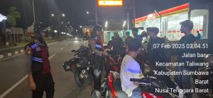Nongkrong Hingga Larut Malam, Polisi Periksa Para Pemuda di Taliwang Sumbawa Barat dan Arahkan Pulang