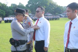 Berhasil Bongkar Kasus Mafia Tanah Senilai Rp 210 Miliar, Polda NTB Raih Pin Emas