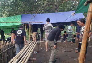 Judi Sabung Ayam di Sambik Bangkol KLU Dibubarkan Polisi