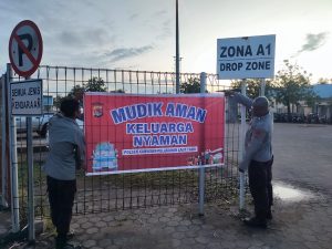 Polres Sumbawa Barat Galakkan Sosialisasi “Mudik Aman Keluarga Nyaman”