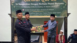 Moment Ramadhan, Batalyon B Satbrimob Polda NTB Gelar Buka Puasa Bersama, Nuzulul Quran dan Santuni Panti Asuhan di Sumbawa