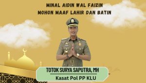 SatPoll PP Lombok Utara Mengucapkan Selamat Hari Raya Idulfitri 1446 Hijriah 