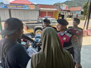 Sosialisasi Call Center 110, Warga Bisa Laporkan ke Polres Sumbawa Barat Jika Mengalami Atau Melihat Tindak Pidana