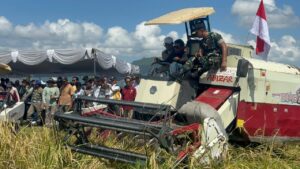 Presiden RI Prabowo Subianto Pimpin Panen Raya Padi Serentak di 14 Provinsi, Kabupaten Dompu Jadi Sorotan
