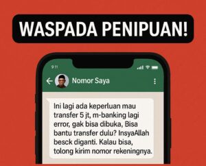 Awas Penipuan! Nomor WhatsApp Eks Kaban BKD NTB Diretas, Minta Transfer Uang Jutaan