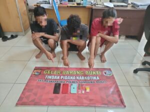 Baru Mau Nyabu di Depan Hotel, Tiga Pemuda Sumbawa Barat Kena Grebek Polisi