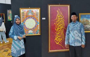 Galeri Kaligrafi Perdana di Sumbawa, Gebrakan Baru Mengenalkan Talenta Kaligrafer Muda