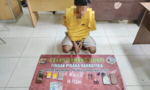 Baru Bebas Bersyarat, Residivis Narkoba di Sumbawa Barat Kembali Ditangkap Polisi