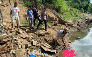 Geger Penemuan Jasad Bayi Laki-laki di Sungai Temekan Taliwang: Diseret Biawak, Polisi Buru Pelaku Pembuangan