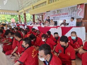 Polda NTB Ungkap 53 Kasus Narkoba, Sita 8,6 Kg Sabu dan Tangkap Hampir 100 Tersangka Sepanjang Awal 2025