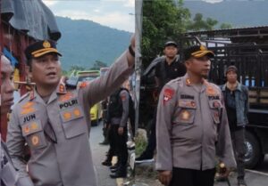 Aksi Blokade Pulau Sumbawa Lumpuhkan Jalan Utama, Dua Kapolres Turun Langsung Urai Kemacetan