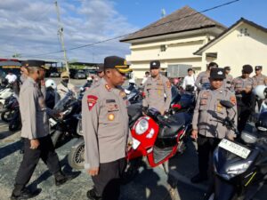 Kapolres Sumbawa Barat Tekankan Anggota Jaga Performen, Kendaraan Pribadi Harus Lengkap