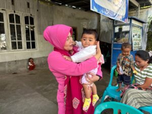 Ketua Bhayangkari Lombok Utara Dorong Transformasi Posyandu: Solusi Stunting Harus Dimulai dari SDM Keluarga