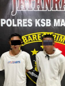 Viral! Dua Remaja Rusak Pot Bunga di Alun-Alun Taliwang, Polisi Bergerak Cepat Amankan Pelaku