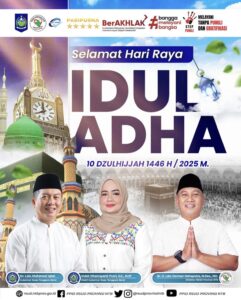 Manajemen RSUD Provinsi NTB Mengucapkan Selamat Hari Raya IdulAdha 1446 Hijriah