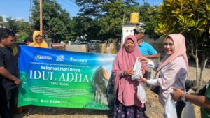 Bank NTB Syariah Salurkan 66 Ekor Sapi dalam Program Tebar Qurban 2025