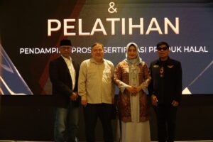 Babe Haikal Buka Secara Resmi Pelatihan Pendamping Proses Produk Halal Garuda Emas di NTB