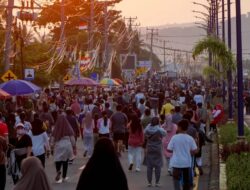 Car Free Day Perdana di Lombok Utara Disambut Antusias, Warga dan Pelaku UMKM Senang