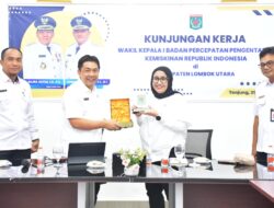 Optimis Turunkan Kemiskinan, Sekda KLU Sambut Kunjungan Wakil Kepala BP-Taskin RI