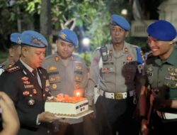 Di Balik Seragam Ada Persaudaraan: Dandenpom IX/2 Mataram Beri Kejutan Hangat Untuk Kabid Propam Polda NTB di HUT Bhayangkara ke-79
