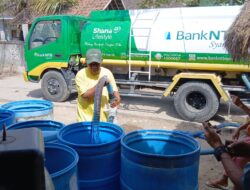 Bank NTB Syariah Salurkan Bantuan Air Bersih di Desa Sekaroh, Wujud Kepedulian Terhadap Krisis Air Bersih