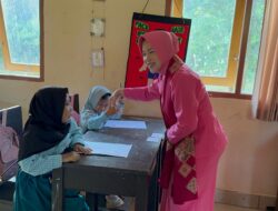 Menjaga Luka, Merajut Saudara: Bhayangkari Lombok Utara Jaga Generasi Hebat
