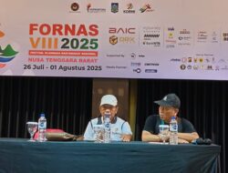 Usia Boleh Senja, Semangat Tetap Membara: Baveti NTB Tampilkan Pesona Veteran Tenis di FORNAS VIII