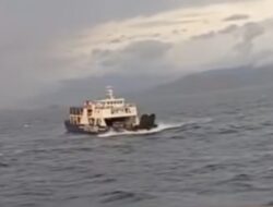 Detik-Detik Mencekam di Tengah Laut! KMP Citiline Oleng Diterjang Ombak Besar Saat Menyebrang dari Poto Tano ke Lombok