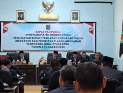 DPRD dan Pemda KLU Bahas KUA-PPAS 2026, Fokus pada Penguatan Kualitas Hidup Masyarakat