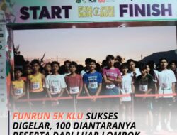 Fun Run 5K Warnai HUT Lombok Utara ke-17, 550 Peserta Ramaikan Ajang Sport & Wellness Tourism