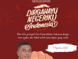 Jajaran Direksi Rumah Sakit H. L Manambai AbdulKadir Mengucapkan Selamat HUT RI ke-80