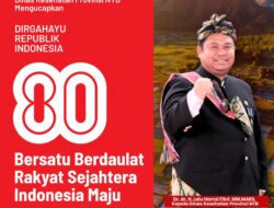 Kepala Dinas Kesehatan Provinsi NTB Beserta Jajaran Mengucapkan Selamat HUT RI ke-80