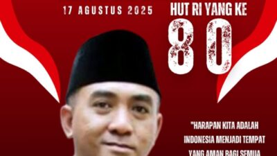 Andi Laweng Anggota DPRD KSB Fraksi PKB Mengucapkan Selamat HUT RI ke-80