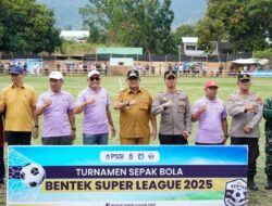 Bentek Super League 2025 Resmi Dibuka, Jadi Magnet Olahraga dan Ekonomi di Lombok Utara