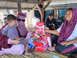 Senyum Baru untuk Ainun dan Jumaril: Kapolda NTB dan Dirut RSUD Praya Kirim Bantuan Sembako untuk Anak-anak Penderita Bibir Sumbing di Loteng