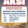 KASTA NTB Akan Gelar Demo Besar Ultimatum Gubernur: Janji Hanya Asal Bunyi, Rakyat Tuntut Izin Pertambangan IPR Segera!