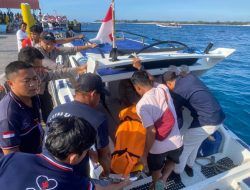 Polsubsektor Gili Indah Evakuasi Jenazah WNA Asal India di Gili Trawangan
