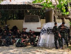 Situasi Demo DPRD Kota Mataram, Aksi HMI Juga Dialihkan ke Depan Kantor Gubernur NTB: Polisi-TNI Siaga Penuh