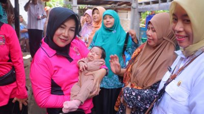 GEMARIKAN Jadi Senjata Lombok Utara Lawan Stunting, Bhayangkari Tekankan Kesadaran Keluarga