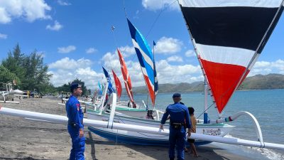 Polairud Polda NTB Jaga Ketat Pantai Cemare, Wisatawan Kini Makin Nyaman