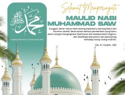 Manajemen Bank NTB Syariah Mengucapkan Selamat Memperingati Maulid Nabi Muhammad SAW