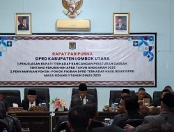 DPRD KLU Mulai Bahas Rancangan Perubahan APBD 2025, Banggar Diminta Dalami