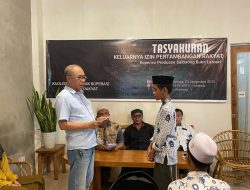 Koalisi LSM Sambut Terbitnya IPR Tambang Rakyat dengan Syukuran dan Santunan Anak Yatim
