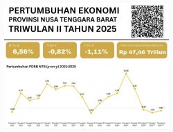 Ekonomi NTB Triwulan II-2025 Terjun Minus 0,82 Persen, Sektor Jadi Biang Kerok Masih Tambang dan Ekspor?