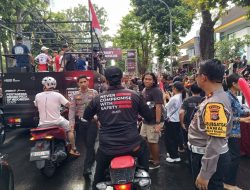 Operasi Mandalika Rinjani 2025, Polisi All Out Kawal Parade Rider di Taman Sangkareang