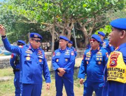 Kakorpolairud Baharkam Polri Cek Kesiapan Pengamanan MotoGP 2025 di wilayah Perairan Mandalika