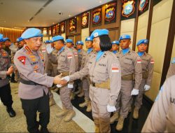 Delapan Personel Polda Bali Bergabung dalam Pasukan Garuda Bhayangkara FPU 7 MINUSCA, Siap Jalankan Misi Perdamaian PBB