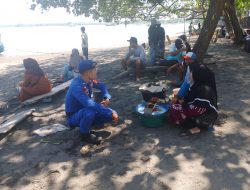 Sat Polairud Lombok Utara Turun ke Pesisir Pandanan, Redam Potensi Konflik dan Ajak Warga Cintai Laut